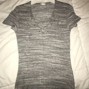 Garage lace-up dress